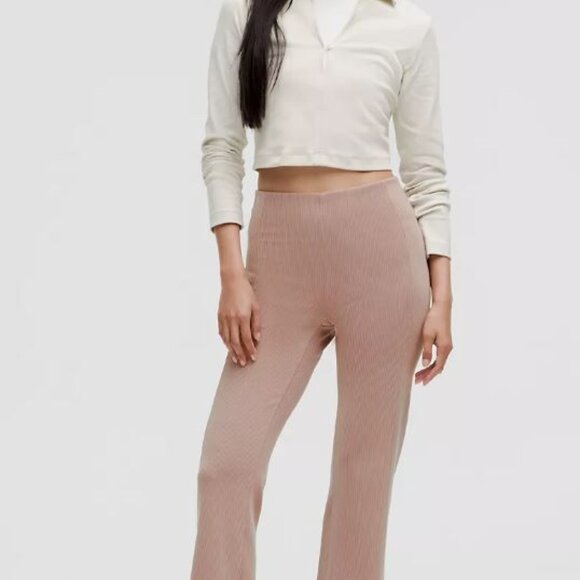 Lulemon Ribbed Softstreme Flared Pant - Picture 1 of 3